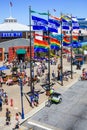 San Francisco Colorful Pier 39 in the Summer